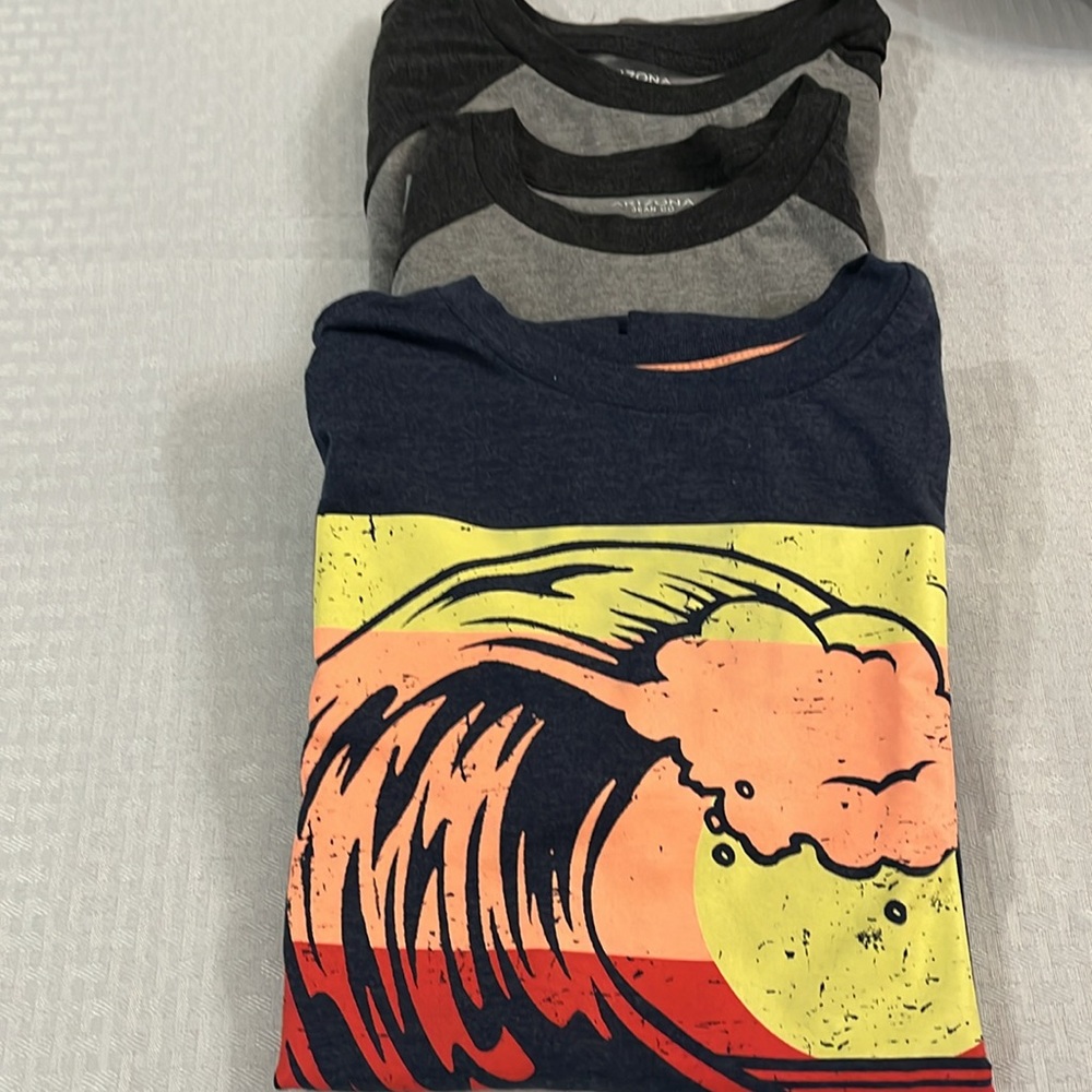 Boys Bundle of 3 Arizona Jean Co size L 14/16 Short sleeve T-Shirts Never worn.